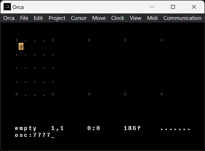 ORCA with port set to 7777
